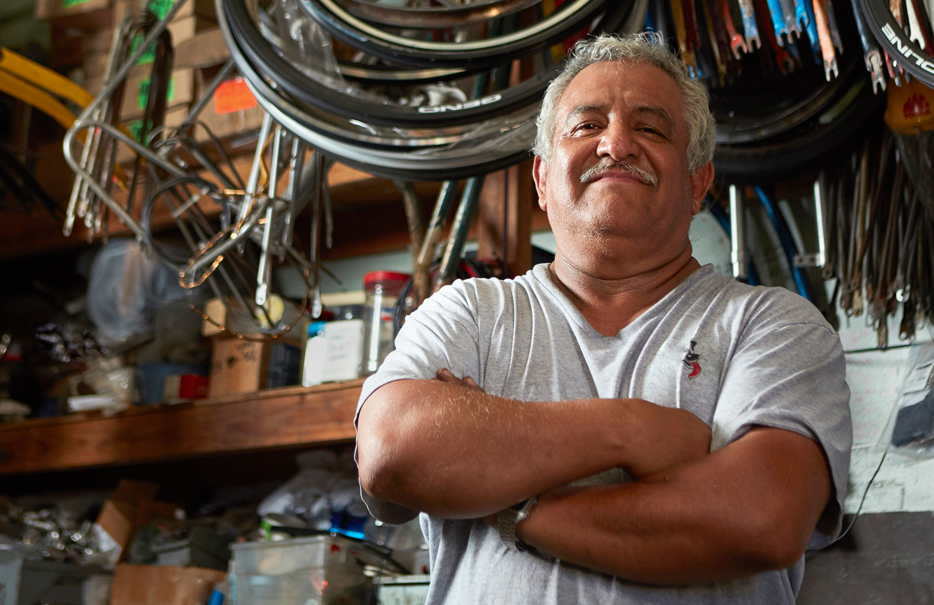 Bike shop owner